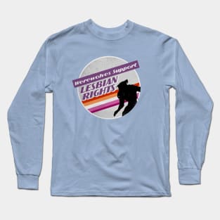 Lesbian Rights Werewolf Long Sleeve T-Shirt